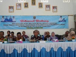 Bambang Iman Monitoring Pemerintahan di Metro Selatan